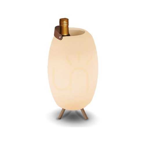 Kontrollera APOLO 3263 Vit 1xLED-trädgårdslampa
