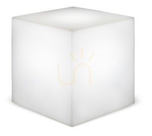 CUBY 3186 Vitt trädgårdsbord, 1xLED 1 CUBY 3186 Vitt trädgårdsbord, 1xLED small 1