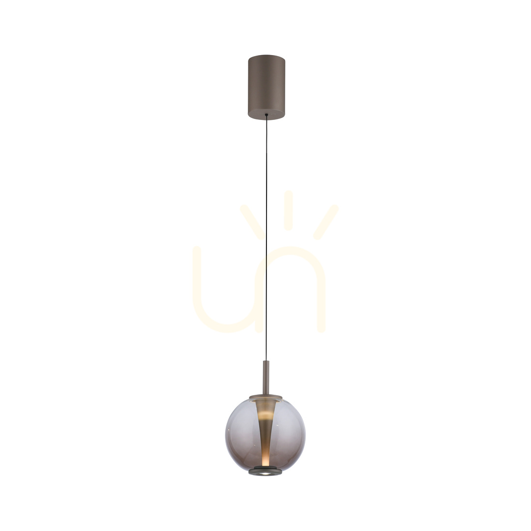 Utsikt PURE INFINITY 2220-97 taklampa, brun, 1xLED PURE INFINITY 2220-97 taklampa, brun, 1xLED