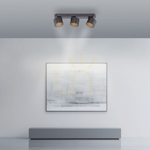 PURE CUP 6227-18 Svart taklampa med 3 LED-lampor 2 PURE CUP 6227-18 Svart taklampa med 3 LED-lampor small 2