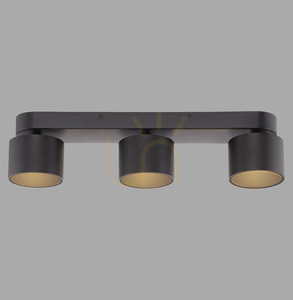 PURE CUP 6227-18 Svart taklampa med 3 LED-lampor 0 PURE CUP 6227-18 Svart taklampa med 3 LED-lampor small 0