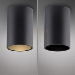 PURE POINT 6749-18 Taklampa, svart, 1xLED small 3