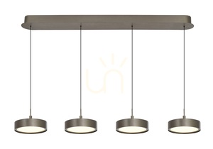 VALENSOLE 4-lampig rak taklampa, brun 7062-421 Aviano small 2