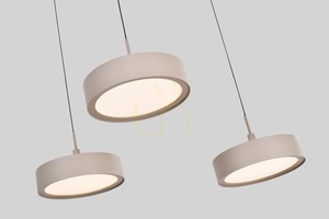 Pendellampa Aviano VALENSOLE 7062-613, kashmirfärgad, 6 LED-ljuskällor small 2