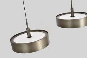 VALENSOLE Oval pendellampa med 6 lampor, brun 7062-621 Aviano small 3