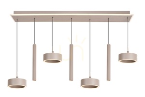CARNAC rak pendellampa med 7 lampor, Cashmere 7040-813 Aviano small 4