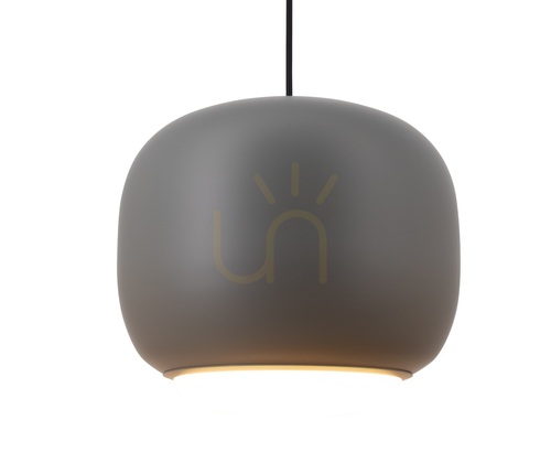 Kontrollera POSITANO Enkel taklampa, grå 6026-117 Aviano