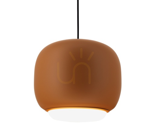 Kontrollera POSITANO Enkel taklampa, brun, 6026-118, Aviano