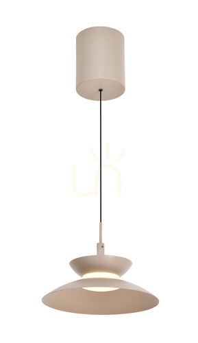 Kontrollera GUBBIO Enkel taklampa, Cashmere, 6060-113 Aviano