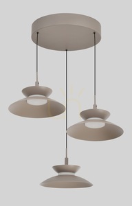 GUBBIO Round Trio taklampa, Cashmere, 5060-313 Aviano small 7
