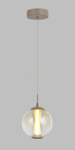 ORLEANS Enkel taklampa, Cashmere, 6041-113 Aviano small 1