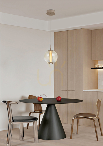 Kontrollera ORLEANS Enkel taklampa, Cashmere, 6041-113 Aviano