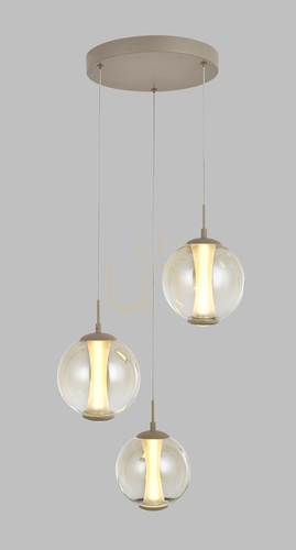 Kontrollera ORLEANS Rund Trio-taklampa, Cashmere, 5041-313 Aviano