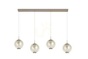 ORLEANS rak pendellampa med 4 lampor, Cashmere, 7041-413 Aviano small 5