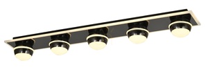 Taklampa – BIARRITZ Enkel taklampa med 5 lampor, svart krom 9047-605 Aviano small 2