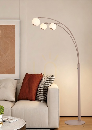 Kontrollera LUBERON ”Trójka” golvlampa, kashmir, 3051-313 Aviano