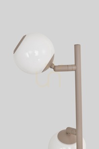 Aviano LUBERON 3051-513 LED-golvlampa, 5 kupor, kashmir-sandfärgad small 3