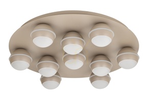 BIARRITZ Rund LED-taklampa, Cashmere, 9047-1013, Aviano small 2