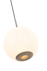 Aviano LUBERON 7051-813 oval LED-pendellampa, 8 ljuspunkter, kashmir-sandfärgad small 5