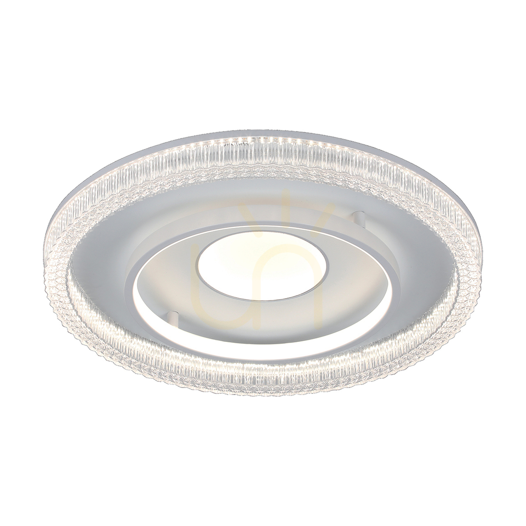 Kontrollera Vit, modern LED-taklampa från Larpen Vit, modern LED-taklampa från Larpen