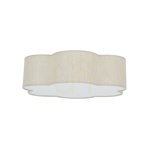 TK-Lighting CAPRI LEN 10746 plafond, beige, 49 cm, 4×E27 small 6