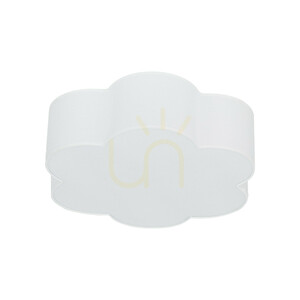 Capri White taklampa, 4x E27 small 4