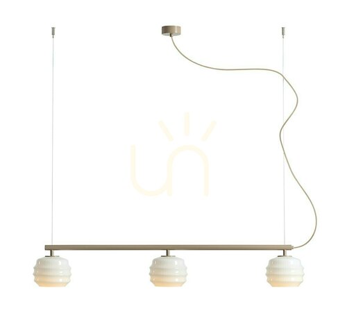 Kontrollera Puff 3 Beige ALDEX 1159E_17 taklampa