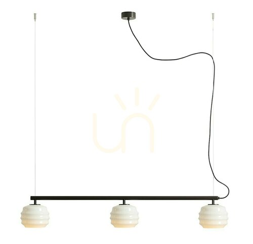 Kontrollera ALDEX 1159E_28 Puff 3 Mokka taklampa