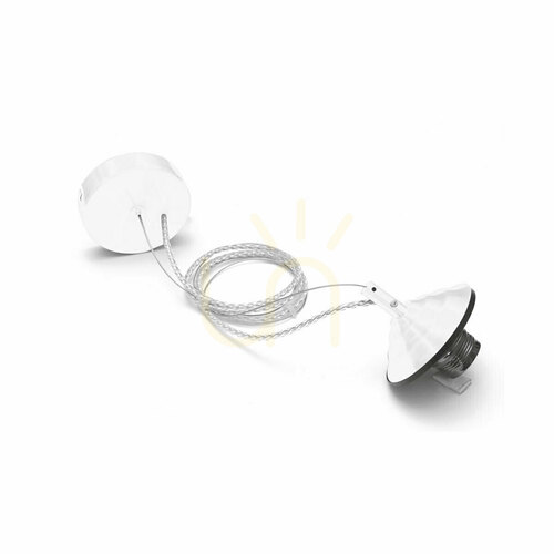 Kontrollera ALICE M S/P FALSB1 Vit Gea Luce-lampskärmstillbehör