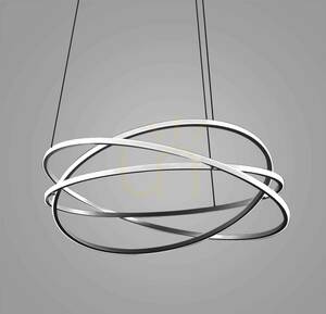 ATIA S/G FATSN3 Svart Gea Luce taklampa small 0