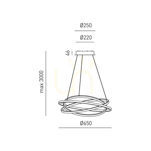 Kontrollera ATIA S/P FATSB1 Vit Gea Luce taklampa