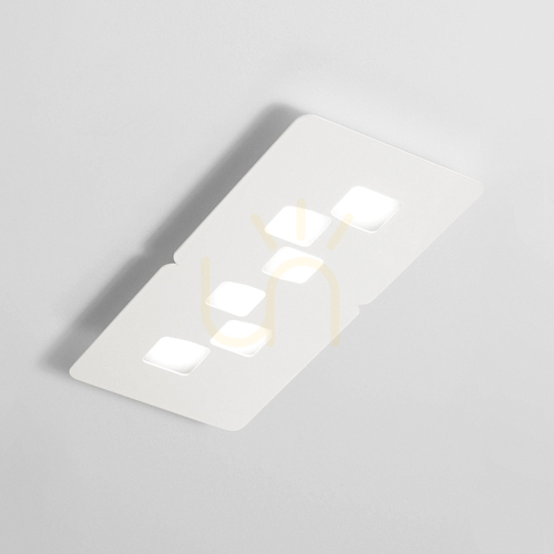 Kontrollera BILBAO P/M FBIPB2 Taklampa, vit, Gea Luce