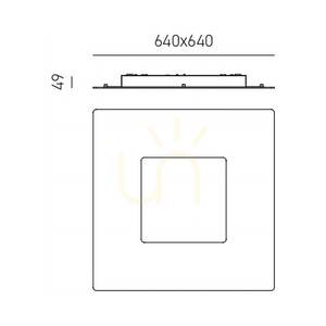 BILDE P/G MBILPLB Taklampa, vit, Gea Luce small 1