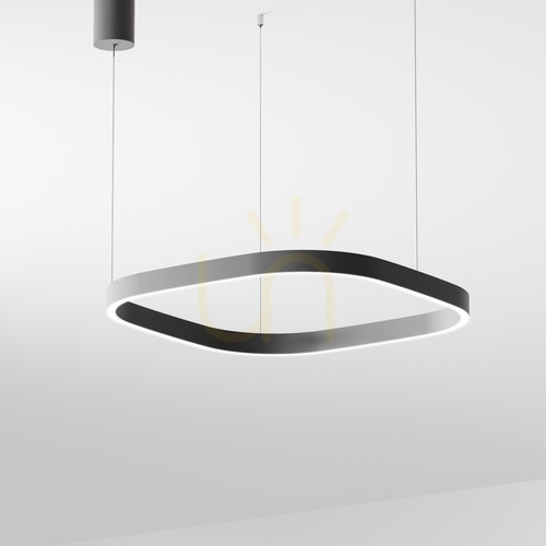 Kontrollera CRISEIDE S/1P Q FCRSN8Q Svart Gea Luce taklampa