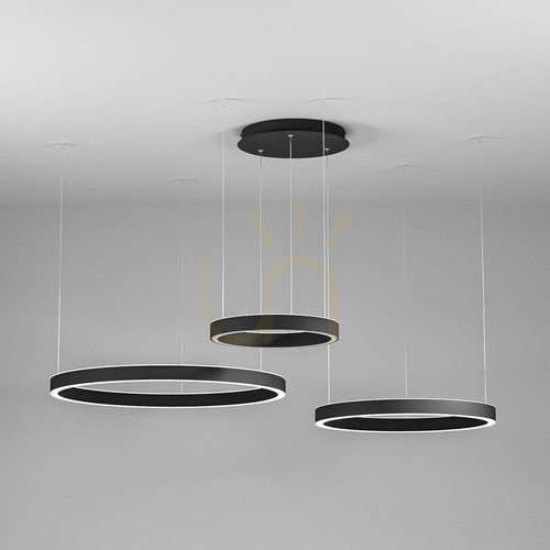 Kontrollera CRISEIDE S/3D FCRSN6 Svart Gea Luce taklampa