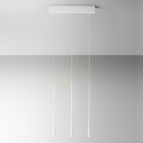 Kontrollera DAFNE S/3P FDA3PB Vit Gea Luce taklampa