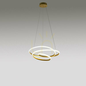 DIVA S/P FDISO1 guldpendellampa från Gea Luce small 0