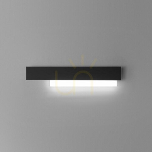 Kontrollera DOHA A/G FDOAN2 Svart vägglampa från Gea Luce