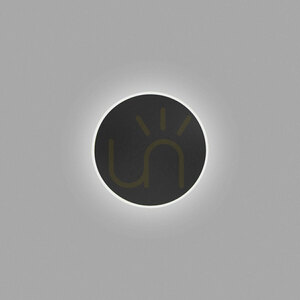 FORTUNA A/G FFOAN2 Svart vägglampa från Gea Luce small 0