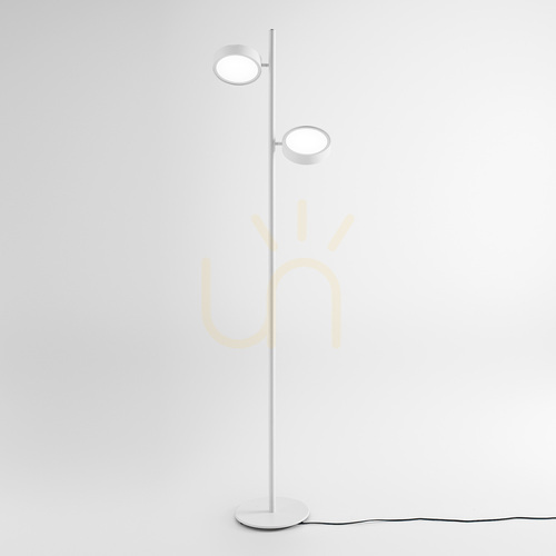 Kontrollera GPIB20 golvlampa, vit, Gea Luce