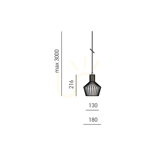 Kontrollera Lampskärmstillbehör GSOS02 Svart Gea Luce