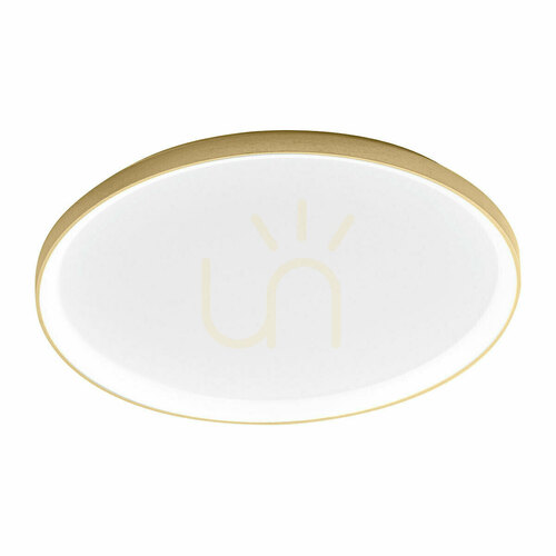 Kontrollera KRIZIA P/X 3000K FKRPO5 taklampa, borstat guld, Gea Luce