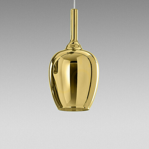 Kontrollera OFELIA S/10 FOFSO10 taklampa, spegelguld, Gea Luce