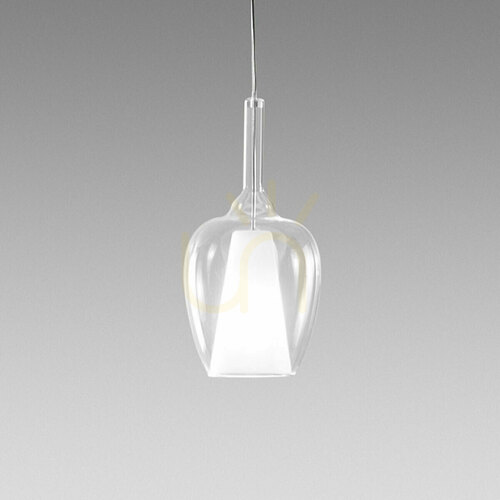 Kontrollera OFELIA S/10 FOFST10 – transparent taklampa från Gea Luce