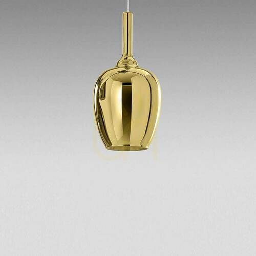 Kontrollera OFELIA S/10 MINI FOFSO10M taklampa, spegelguld, Gea Luce
