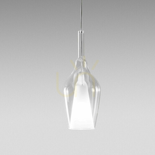 Kontrollera OFELIA S/12 FOFST12 – transparent taklampa från Gea Luce