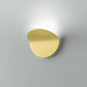 PLUG A MPLUAO vägglampa, matt guld, Gea Luce small 0