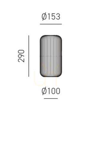 Kontrollera RAIKA V/G FRAVA2 taklampa, rökfärgad transparent, Gea Luce