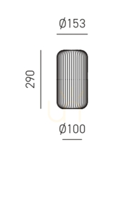 RAIKA V/G FRAVV2 Grön transparent taklampa från Gea Luce small 1