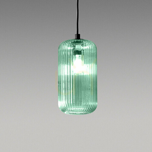 Kontrollera RAIKA V/G FRAVV2 Grön transparent taklampa från Gea Luce